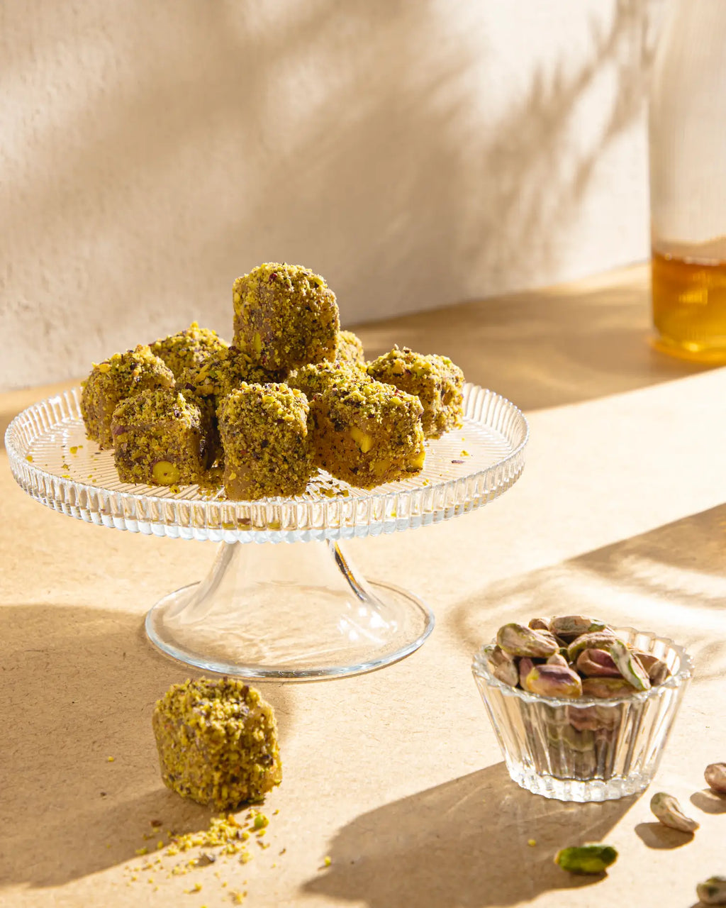 Glutenfrei Pistazien Lokum