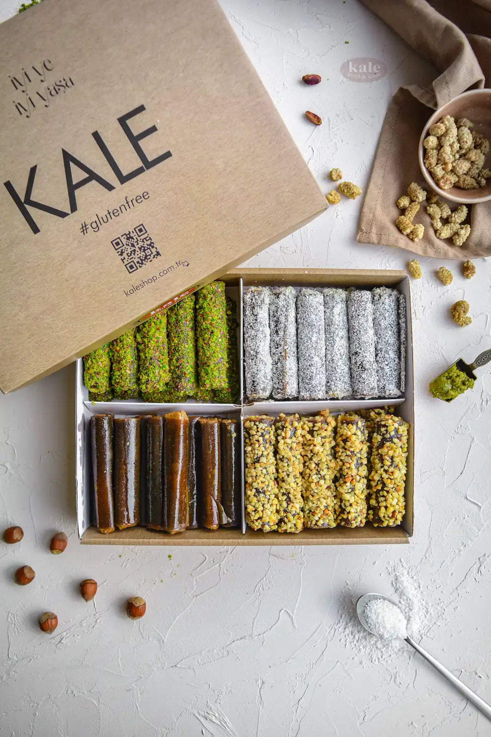 Glutenfrei Pestil Rollen Gemischte Paket