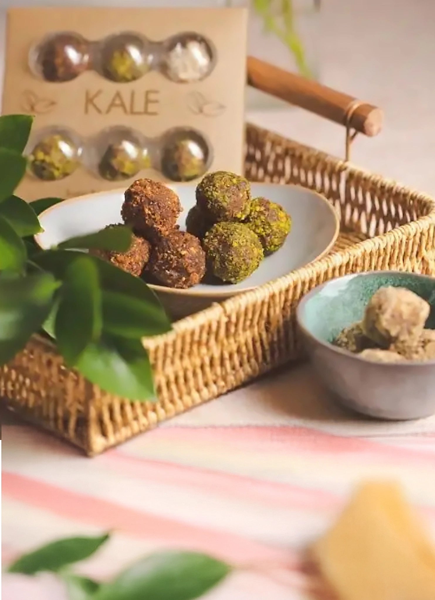 Glutenfrei und ohne Zuckezusatz Pestil (Obstleder)Bälle